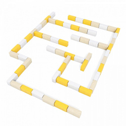 Мягкий спортивный модуль Лабиринт (миди) ДМФ-МК-60.96.05 Pastel