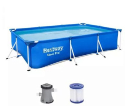 Бассейн каркасный Bestway 56411 Steel Pro 300x201x66 см