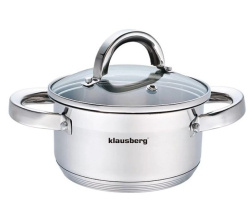 Кастрюля из нержавеющей стали 0.5 л KB-7120 KLAUSBERG