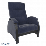 Кресло глайдер Balance-2 Denim blue, венге на Vishop.by 