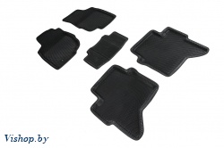 Коврики салона EVA 3D соты для Toyota Land Cruiser 200 2012-2021 Черные