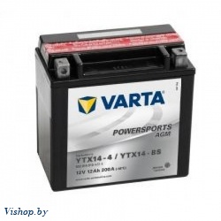 Мотоаккумулятор Varta YTX14-4 YTX14-BS / 512014010 (12 А/ч)