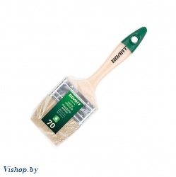 Кисть плоская 3"-70мм ВОЛАТ (флейцевая малярная) (10701-70)