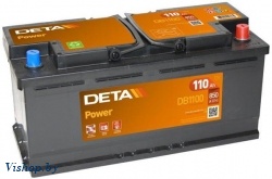 Автомобильный аккумулятор Deta Power DB1100 (110 А/ч)