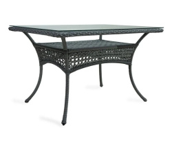 Стол обеденный 6 мест DECO 140х85 серо-коричневый