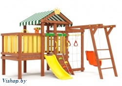 Детская спортивная площадка для дачи Савушка Baby 2 Play