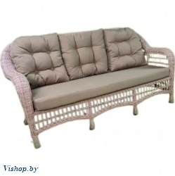 Диван 3-х местный ROBI 7019 серо-коричневый