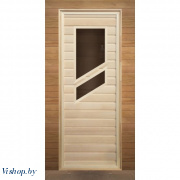 деревянная дверь в баню
