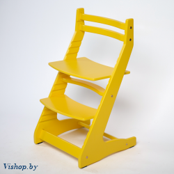 растущий регулируемый стул вырастайка eco prime желтый на Vishop.by 