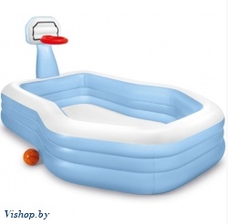 Семейный бассейн Intex с баскетбольным кольцом (57183NP)