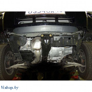 Защита картера двигателя и кпп Nissan X-Trail V-2,0;2,5; 2,2TD МКПП