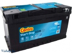 Автомобильный аккумулятор Centra AGM Start Stop R+ CK950 (95 А/ч)