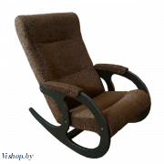 Кресло-качалка Бастион 3 Рогожка Leroy 307 тёмно-коричн. на Vishop.by 