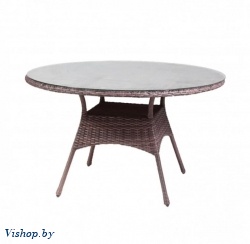 Стол круглый разборный 722 D130 шоколад