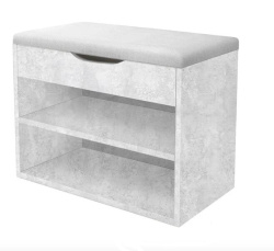 Банкетка Этна СН-122.07 бетон спаркс лайт