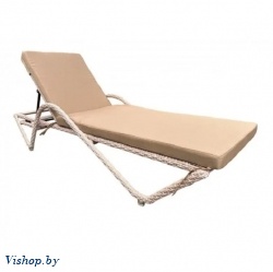 Шезлонг Relax 7035П светлый