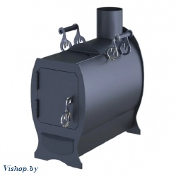Отопительная печь Буржуйка с конфоркой 8 мм