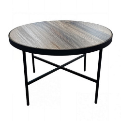 стол журнальный металларт м011 большой коричневый дуб на Vishop.by 