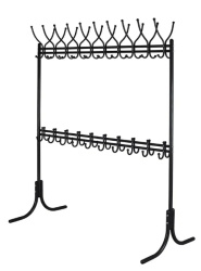 вешалка напольная м 12м черный
