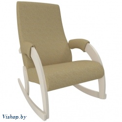 Кресло-качалка Модель 67М Malta 03A сливочный на Vishop.by 