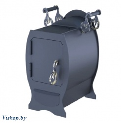 Отопительная печь Царь-печи Буржуйка мини с конфоркой 8 мм