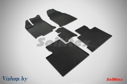 Резиновые коврики салона Сетка для Ford Edge 2011-2014 Черные