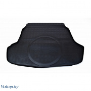 Коврик багажника для Hyundai Sonata LF SD с выступом Черный