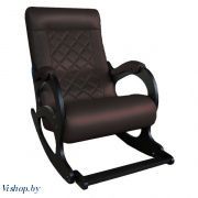 Кресло-качалка Бастион 2 Ромбус Dark Brown с подножкой на Vishop.by 