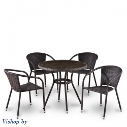 Комплект мебели T282ANT Y137C-W53 Brown 4Pcs