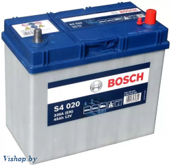Автомобильный аккумулятор Bosch S4 020 545 155 033 JIS / 0 092 S40 200 (45 А/ч)