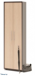 шкаф для одежды сокол шо-1 венге/беленый дуб 1 на Vishop.by 