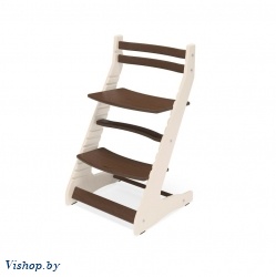растущий регулируемый стул вырастайка eco prime бежевый коричневый на Vishop.by 