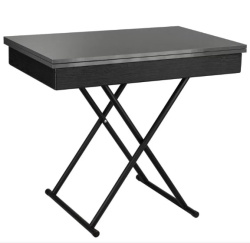 стол трансформер лерон графит темный черный на Vishop.by 
