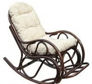 Кресло-качалка с подушкой МР 05/04 шоколад на Vishop.by 