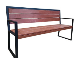 Скамейка садовая Мастер 9 махагон