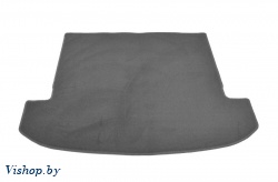 Коврик багажника текстильный Kia Sorento IV (MQ4) (7 мест, длинный) Серый