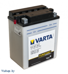 Мотоаккумулятор Varta 12N14-3A YB14L-A2 / 514011014 (14 А/ч)