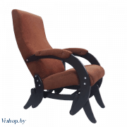 Кресло-качалка Бастион 5 гляйдер (велюр коричневое) на Vishop.by 