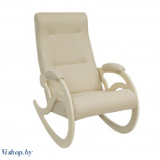 Кресло-качалка модель 5 Мальта 01 сливочный на Vishop.by 