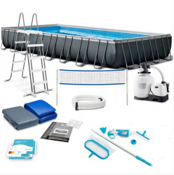 Бассейн Intex Ultra XTR с волейбольной сеткой 975x488x132 см 26378