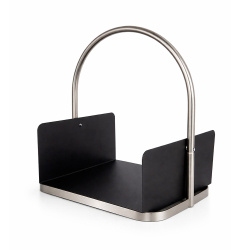 Дровница EVEREST Н038-SB никель черный