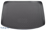 Коврик багажника полиуретановые для Mazda (HB) серый