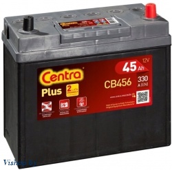 Автомобильный аккумулятор Centra Plus CB456 (45 А/ч)