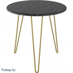 стол журнальный рид голд 530 черный мрамор на Vishop.by 