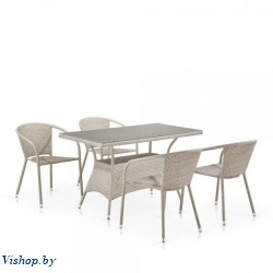 Комплект мебели T198D Y137C-W85 Latte (4+1)