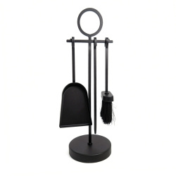 Набор каминный EVEREST К189-B черный