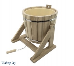 Обливное устройство 16л с пластиковой вставкой ДУБ МД-60