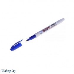 Маркер перманентный Crown "Multi Marker Super Slim" синий, пулевидный (толщ. линии 1.0 мм. Цвет синий) (CROWN маркеры) (P-505Fblue)