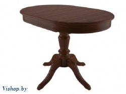 стол обеденный капелла 110/150*75 темно-коричневый на Vishop.by 