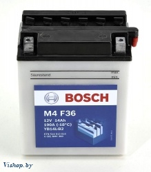 Мотоаккумулятор Bosch M4F YB14L-B2 / 0092M4F360 (14 А/ч)